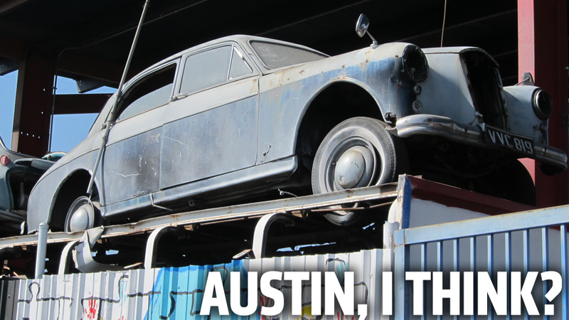 Illustration for article titled An LA Junkyard's Curio Wall